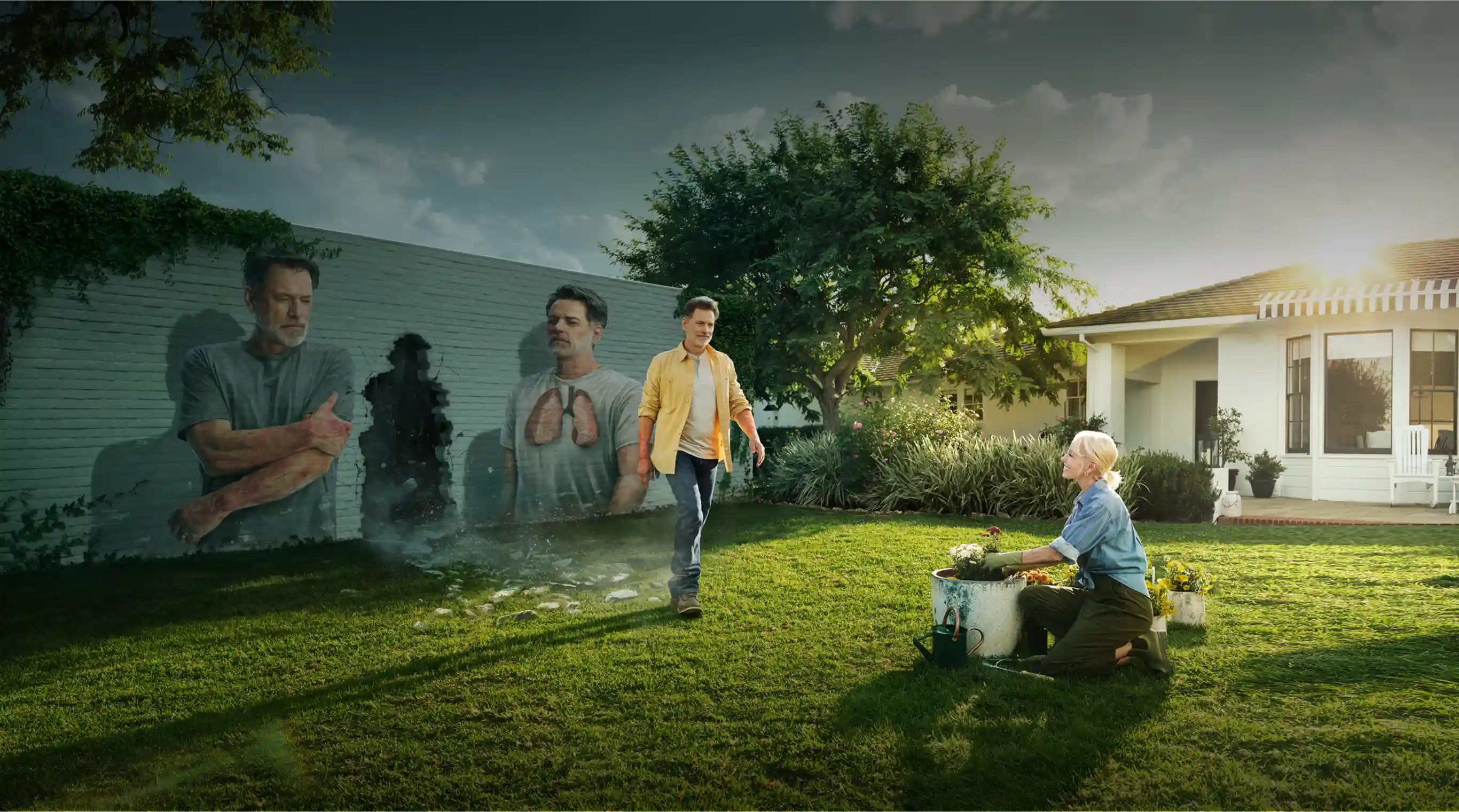 GIVE PATIENTS A CHANCE TO BREAK THROUGH cGVHD with CSF1-R inhibition targeting INFLAMMATION AND FIBROSIS  For patients who have had a suboptimal response to T- and B-cell–modulating therapies, make a change in cGVHD treatment strategy to provide rapid, durable, and broad* responses.   *As demonstrated in organ responses from AGAVE-201 trial.