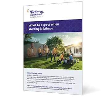 Image of What to Expect When Starting NIKTIMVO brochure cover
